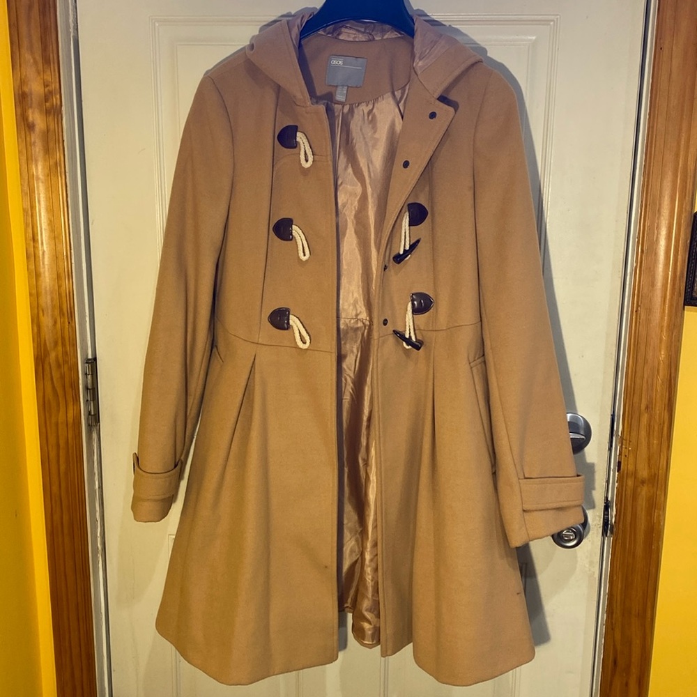 Warm and Sassy Hooded Coat.
